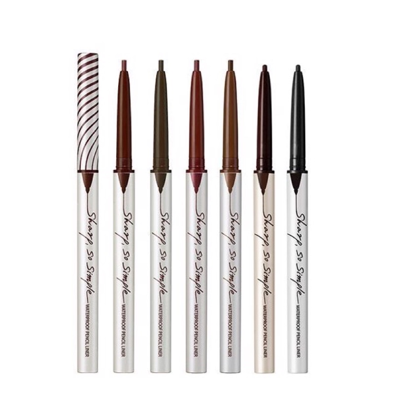Chì kẻ viền mắt Clio Sharp So Simple Waterproof Pencil Liner