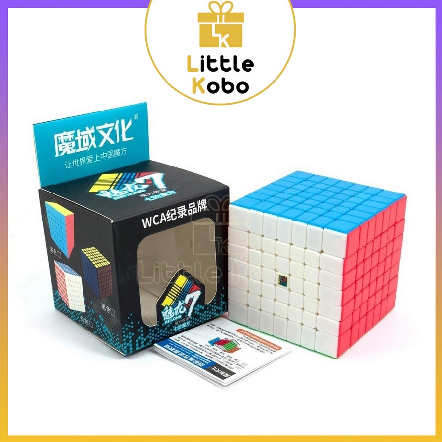 Rubik 7×7 Stickerless MoYu MeiLong MFJS Rubic 7 Tầng Đồ Chơi Trí Tuệ