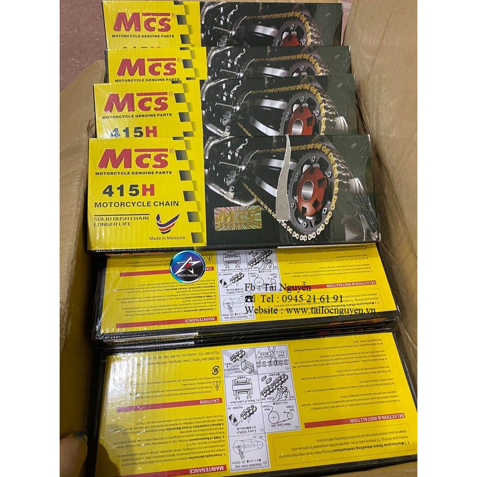 SÊN MCS 7LI CHÍNH HÃNG CHO XE MÁY