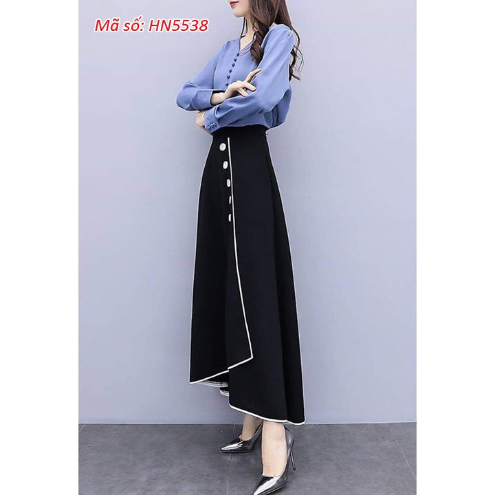 👉 nhận order tìm tất cả nguồn hàng quảng châu full big size có thể đến 6XL 7XL +++... 👉#HN5538 SET ÁO KIỂU PHỐI NÚT CH