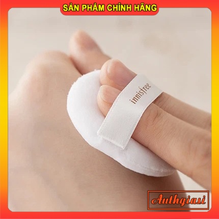 Bông mút tán phấn nén phủ bột INNISFREE Mini Pact / Powder Puff mềm mịn tán đều trên da hiệu quả
