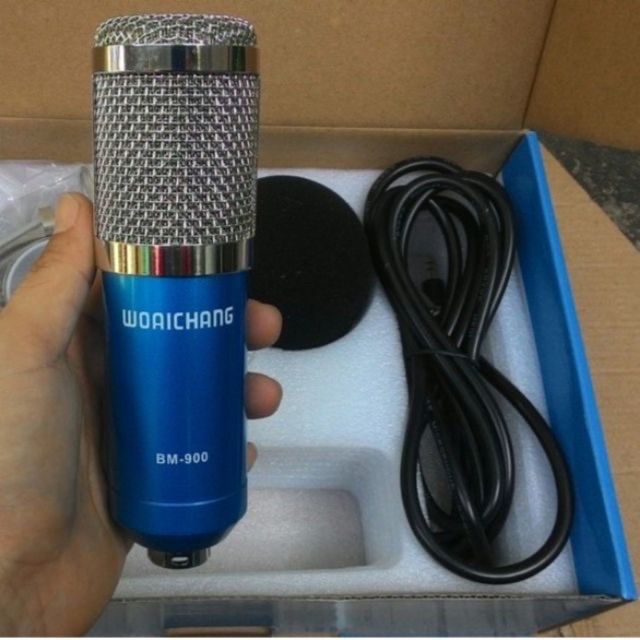 Micro livestream BM900 , mic thu âm