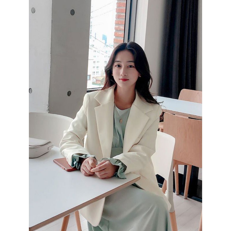 (Hàng Đẹp)Ảnh thật 5 hình cuối-HC425.Áo blazer phiên bản Hàn Quốc thanh lịch | BigBuy360 - bigbuy360.vn