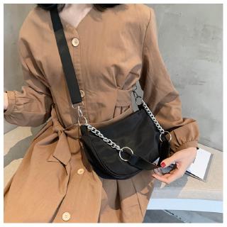 Túi đeo chéo vải canvas thời trang cổ điển phong cách Vintage cho nữ