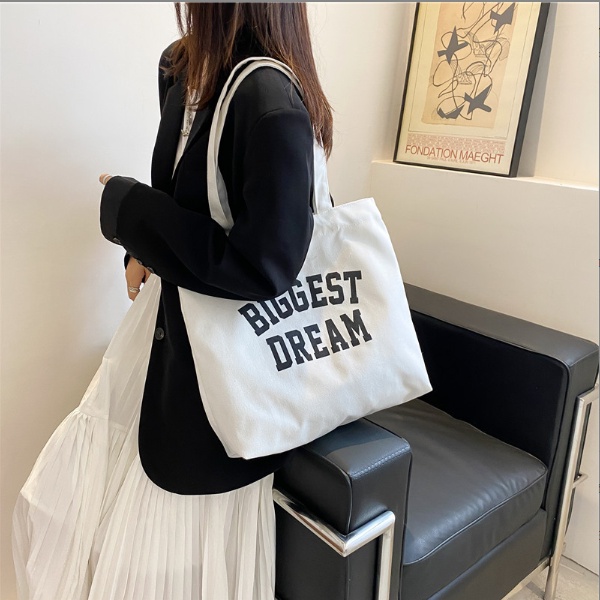 Túi Vải Đeo Vai Tote Phong Cách Nhật Bản Đi Học Đi chơi