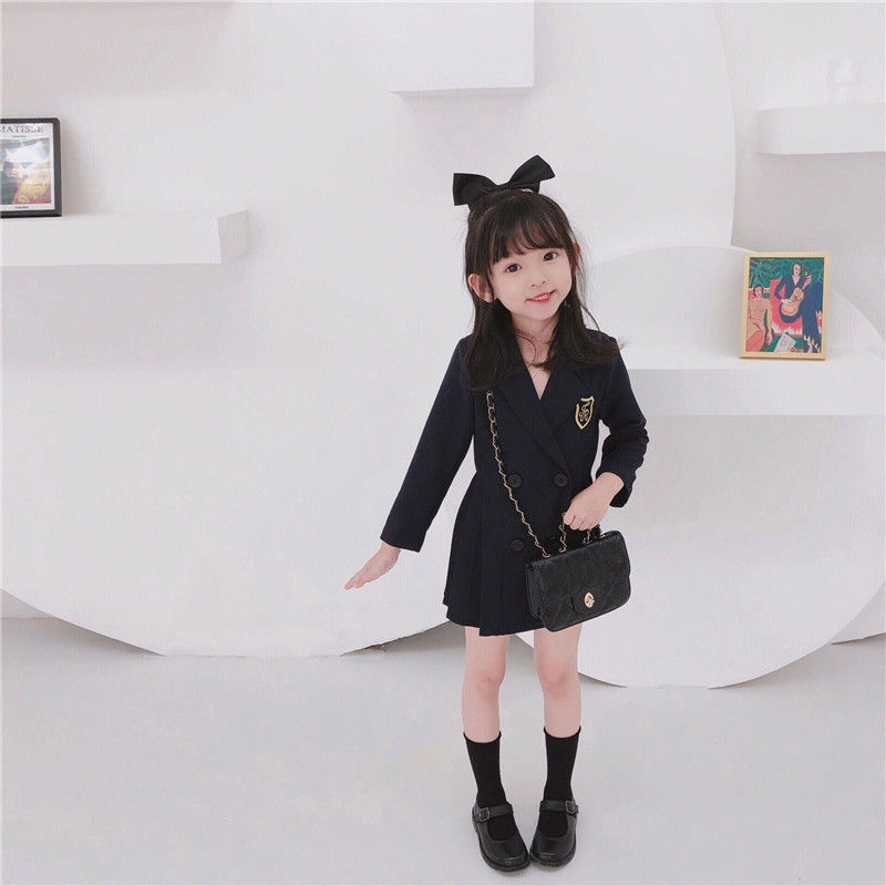 Đầm Xòe Tay Dài Cho Bé 1-6 Tuổi