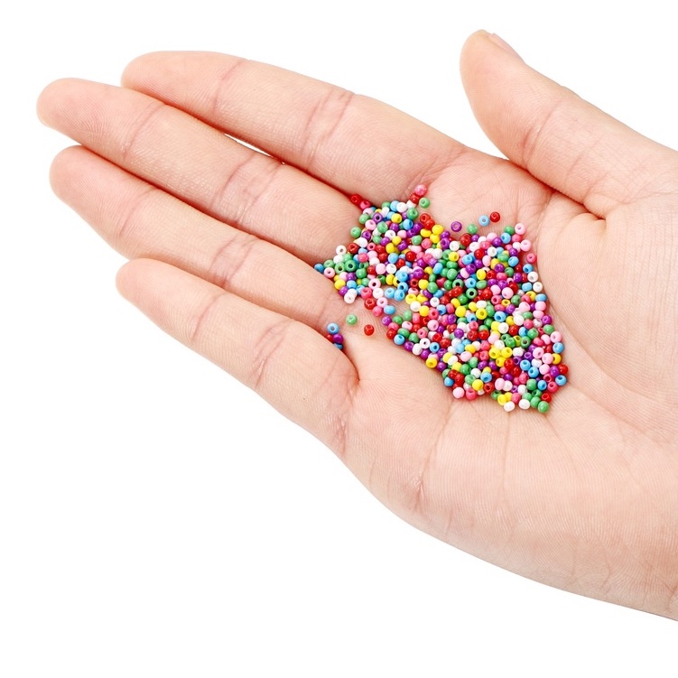 Set hạt xỏ St.kunkka bằng thủy tinh chất lượng cao 2mm 10g tùy chọn màu sắc