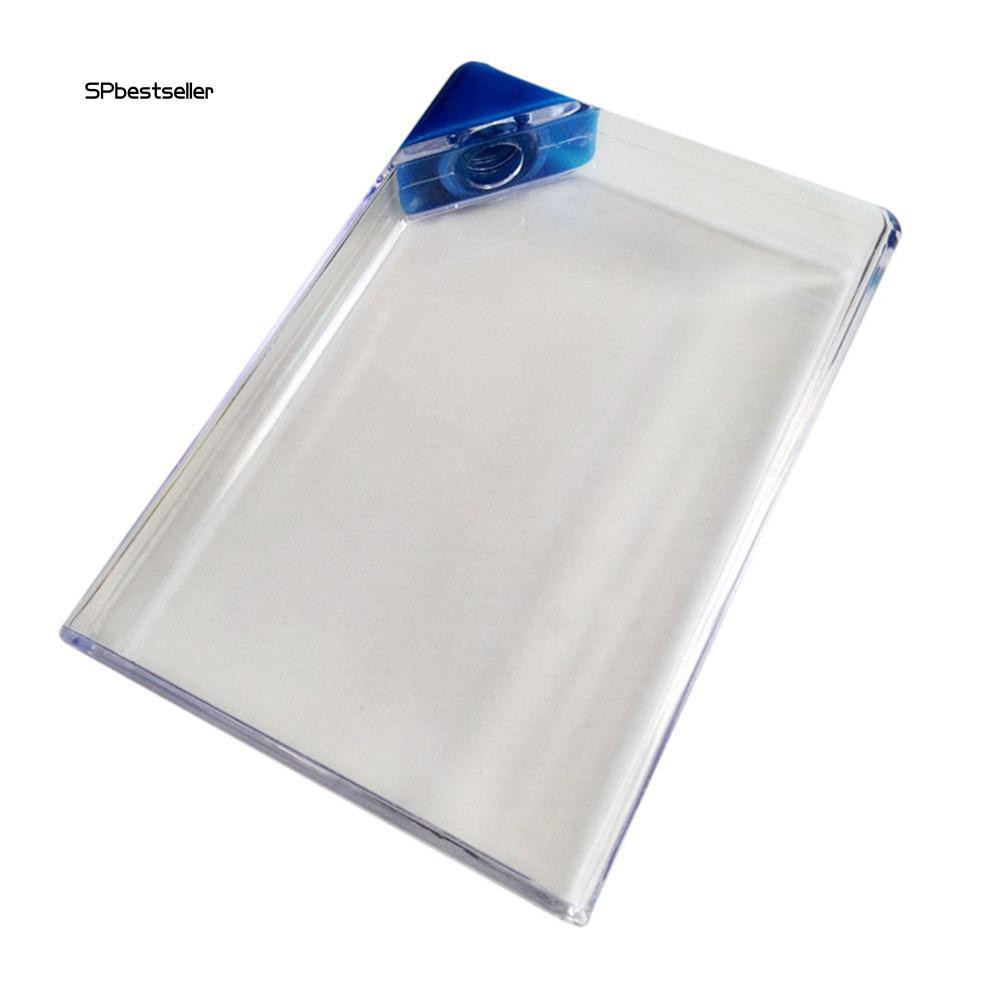 Bình Nước Làm Từ Nhựa Trong Suốt Hình Cuốn Sách Nhỏ Gọn Sáng Tạo 450ml