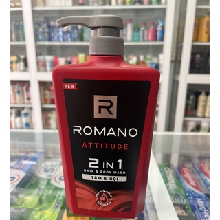 Tắm gội Romano Attitude 2in1 650gR