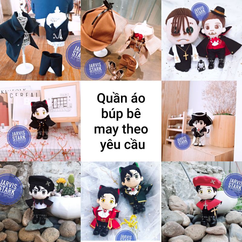Quần áo búp bê may theo yêu cầu