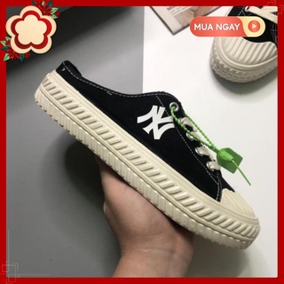 Giày sục🌺freeship🌺 ny đạp gót, sục ny, sục 𝐌𝐋𝐁 đạp gót hot hit 2021 bản đẹp full box