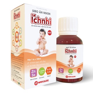 Siro ăn ngon Ích Nhi chai 100ml