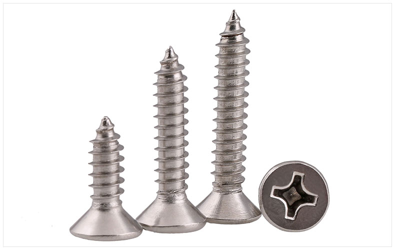 M1M2M2.6M3.5 304Thép Không Gỉ Chìm Tự Khai Thác Vít Chéo Phẳng Tự Khai Thác Vít Kính Ốc Vít Nhỏ | BigBuy360 - bigbuy360.vn