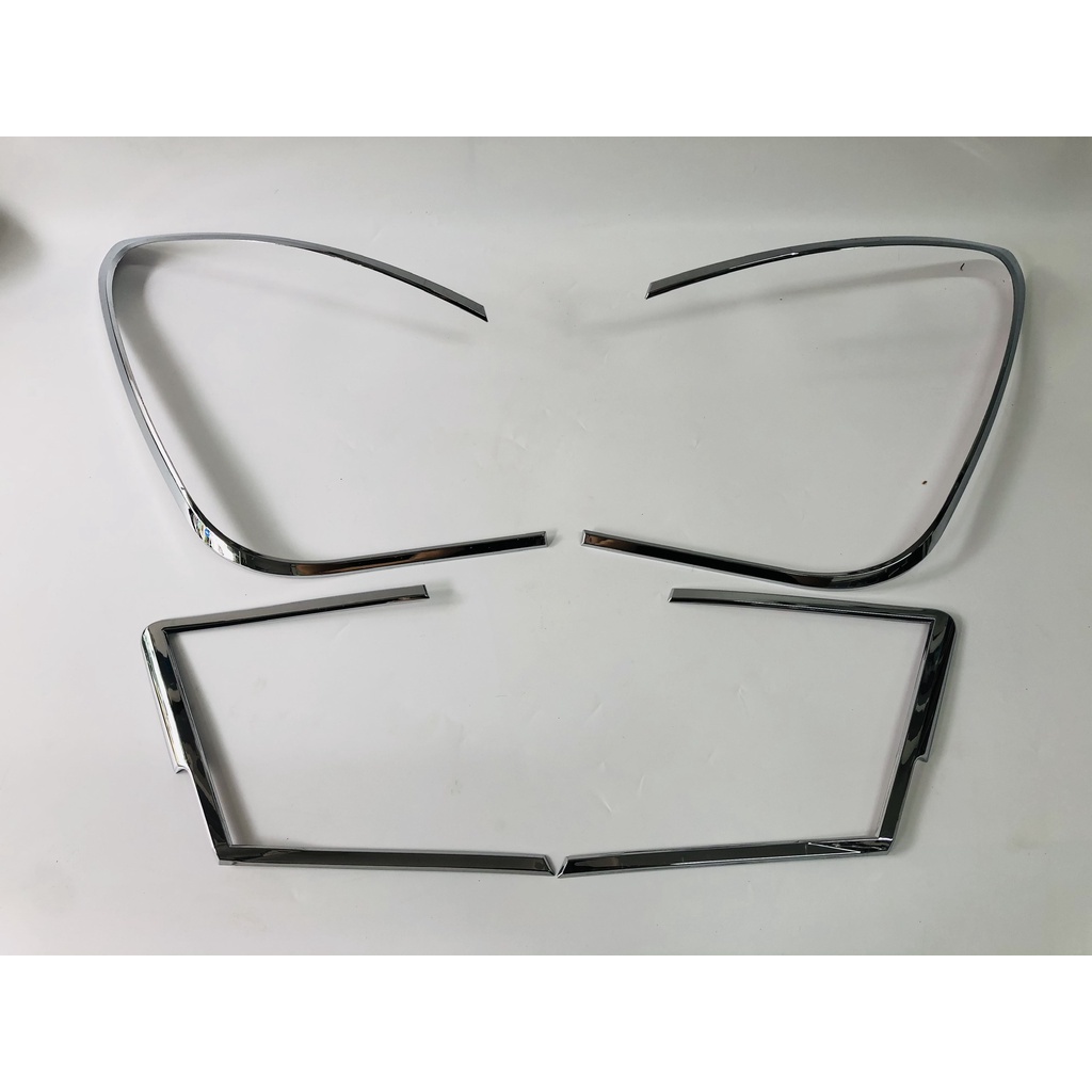Ốp viền đèn hậu mạ crom trang trí xe Lacetti liên doanh