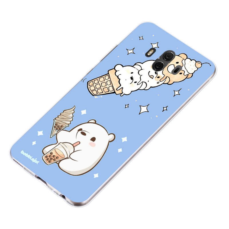 Ốp điện thoại silicone mềm nắp TPU họa tiết Three Bears pattern-3 HUAWEI MATE 7 8 9 10 20 P8 P9 P10 P20 LITE PLUS PRO