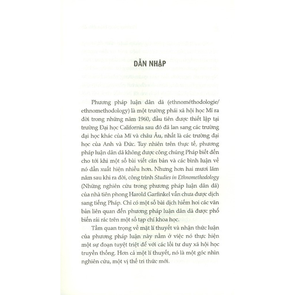 Sách - Phương Pháp Luận Dân Dã