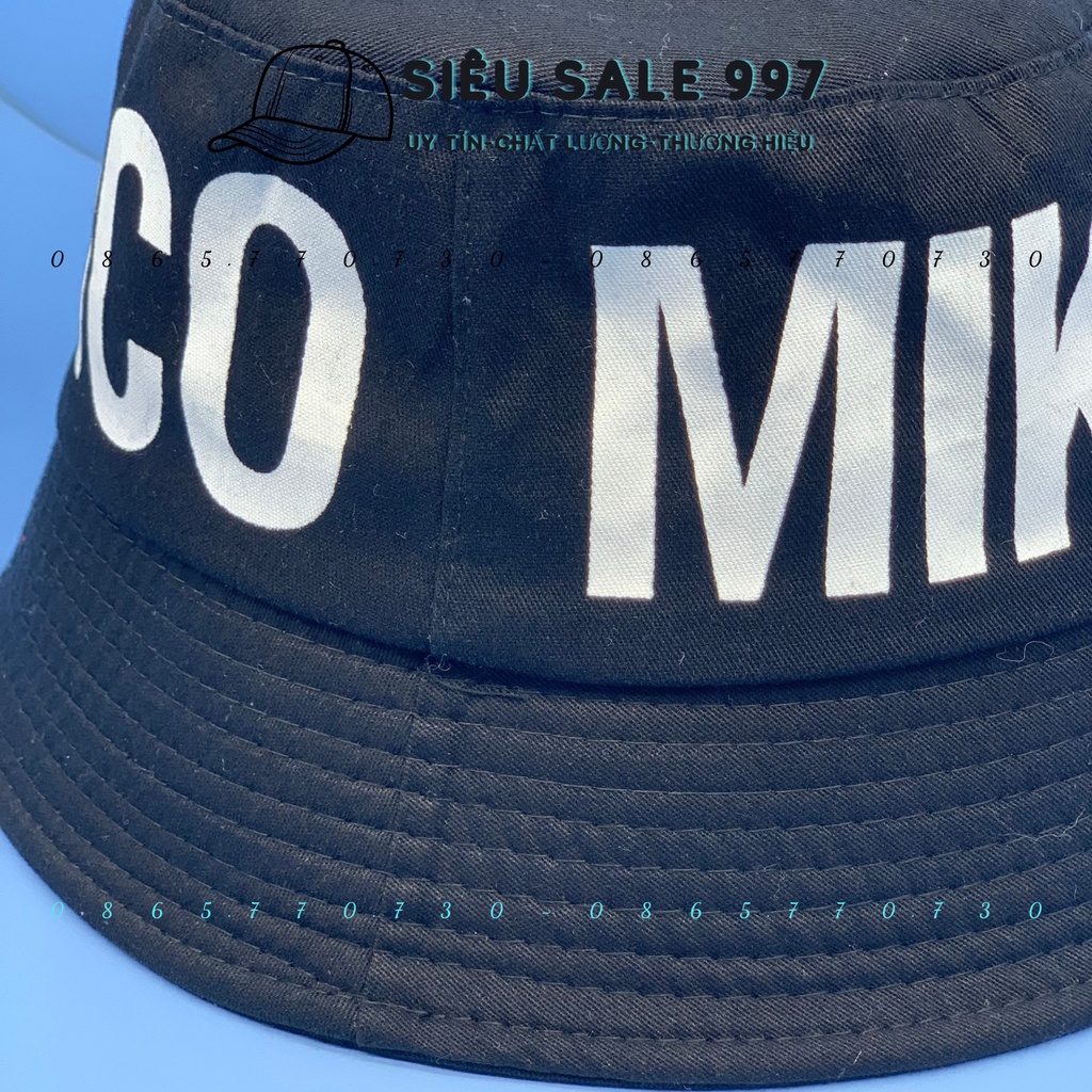 NÓN KẾT NAM NỮ IN NHIỆT CHỮ MIKENKO HOT TREND THỜI TRANG CÁ TÍNH