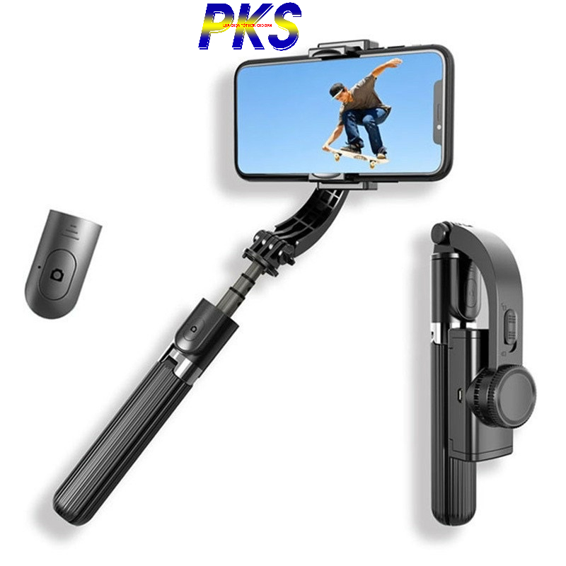 Gậy chống rung Gimbal Stabilizer L08 Có 3 chân đỡ Chống Rung HIệu Quả, Chụp Ảnh Không Giới Hạn, Hộ Trợ Quay Video