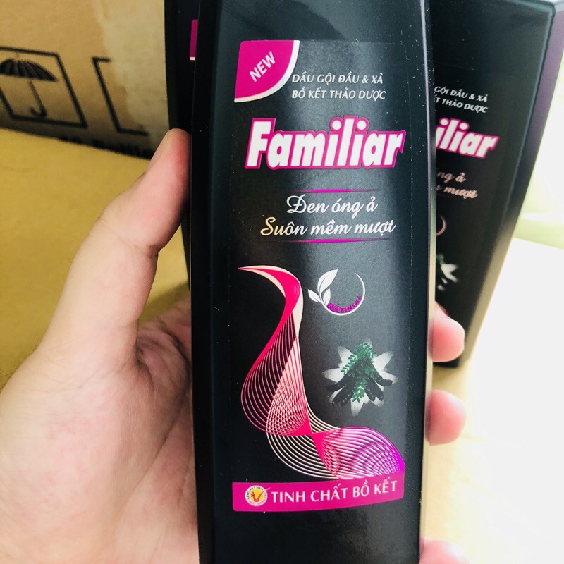 Dầu gội và xả Familiar tinh chất bồ kết 250ml