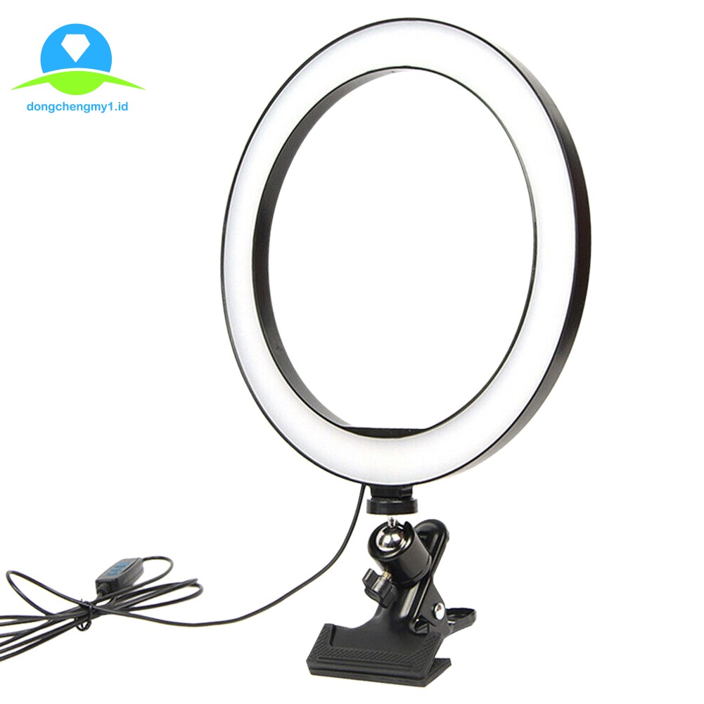 20CM Selfie Ring Light with Clip for Makeup Live Stream, LED Camera N7VN