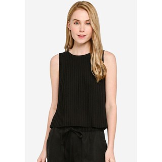 Áo crop xếp ly xuất hàn- áo tank top - áo ba lỗ