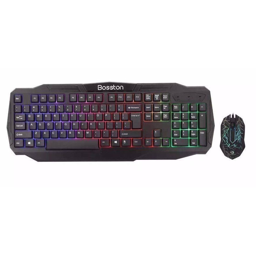 BỘ BÀN PHÍM VÀ CHUỘT BOSSTON 836 | BigBuy360 - bigbuy360.vn