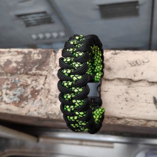 [HOT] Vòng tay Paracord Đen Xanh Lá SJB