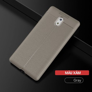 Ốp chống sốc vân da cho Nokia 3