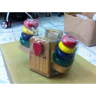 Đồ chơi gỗ Cân học toán (hàng Việt Nam)
