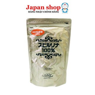 Tảo xoắn Spirulina Nhật Bản dạng túi 2400v .