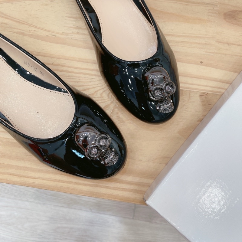 Giày bệt mcq da bóng fullbox