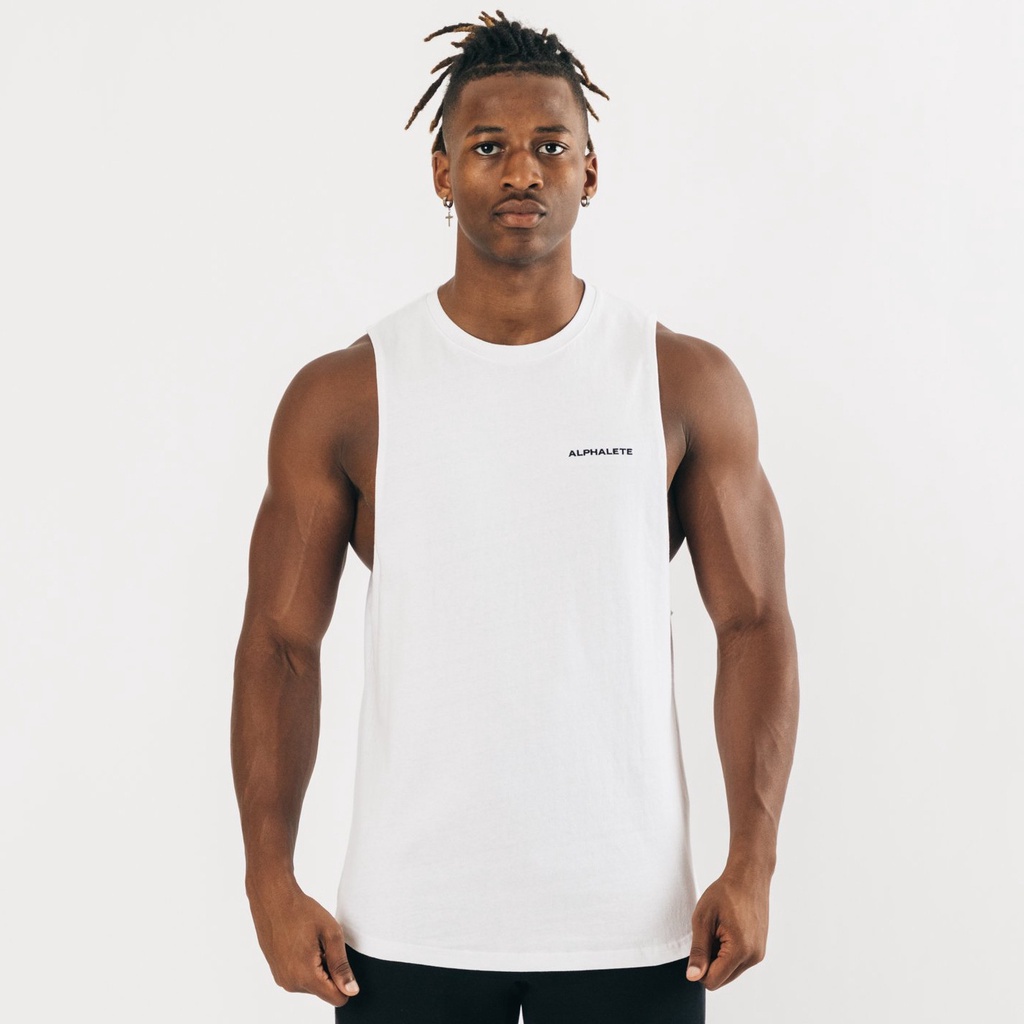 [ GYMEN ]Áo thun thể thao nam vest cộc tay cổ tròn phong cách Âu Mỹ chất vải cao cấp thoáng thấm mồ hôi size lớn co giãn in dạo phố bóng rổ chạy bộ áo thun cầu lông