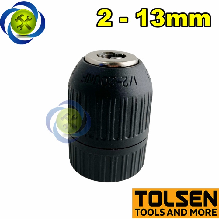 Đầu kẹp mũi khoan 13mm Tolsen 79171 (Không cây khóa mở khoan)