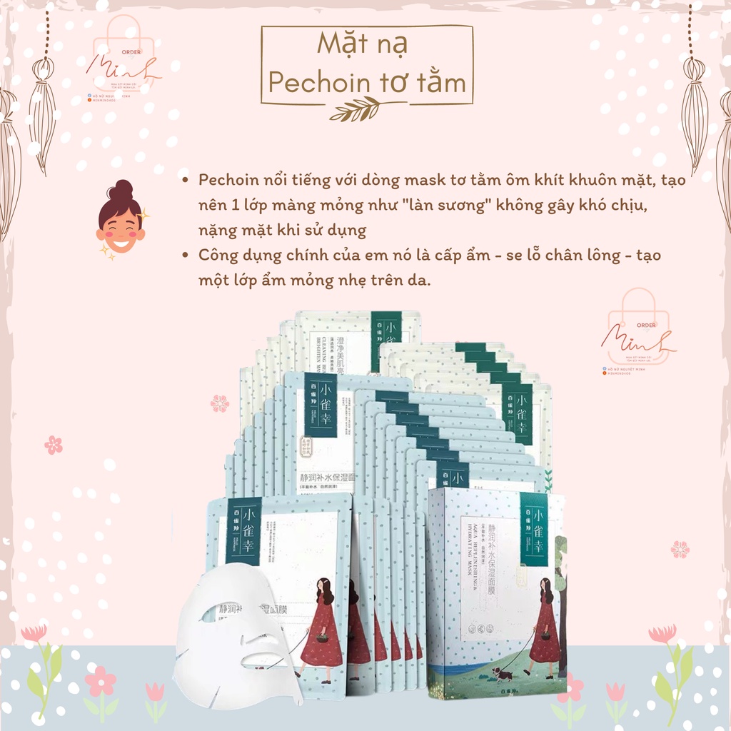 Mặt nạ Pechoin cho da nhạy cảm / xỉn màu
