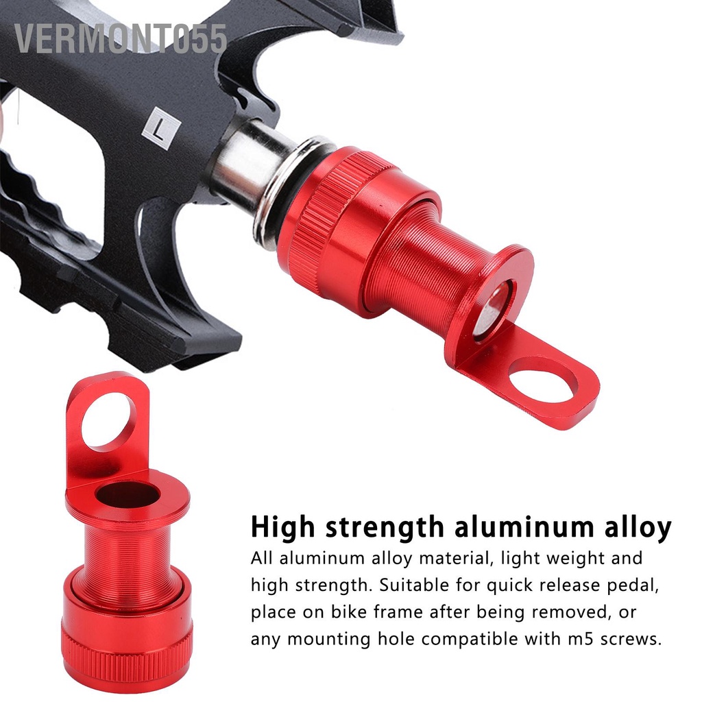 Có thể bán buôn Lp Litepro Bike Pedal Giá đỡ nhả nhanh Bộ điều hợp Bàn đạp Khóa đầu Ghế ngồi cho Xe gấp Brompton Vermont055 Hàng giao ngay