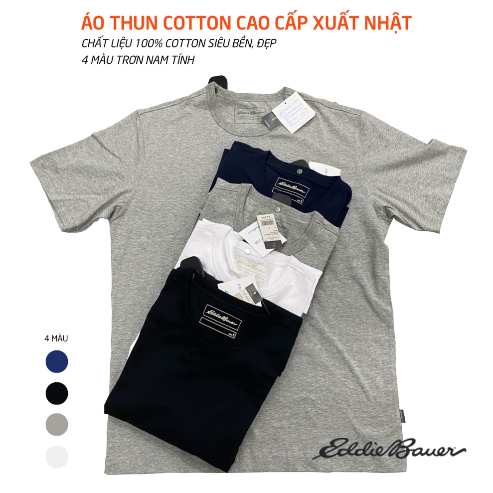 Áo thun nam COTTON xuất NHẬT cao cấp cổ tròn  Eddie Bauer | BigBuy360 - bigbuy360.vn