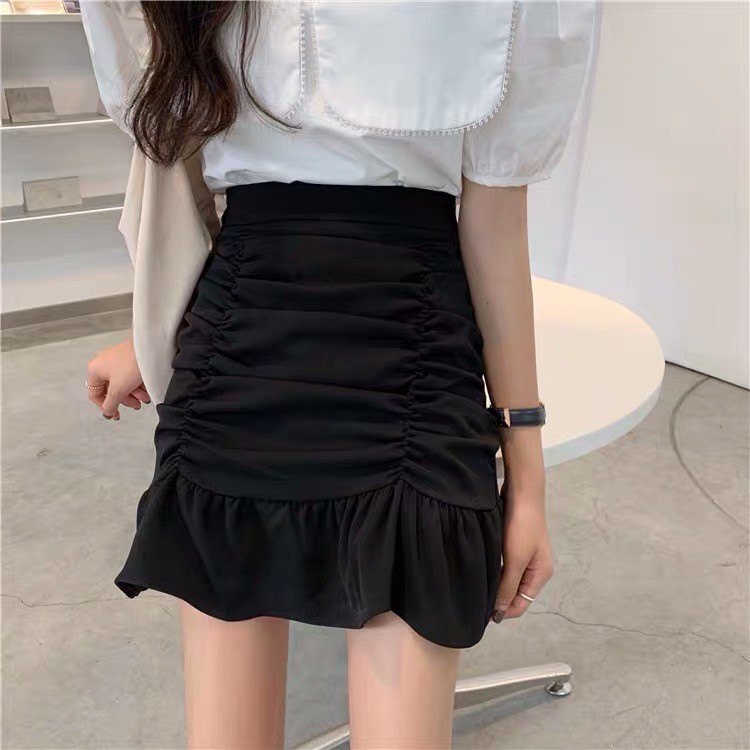 Chân váy nhún xếp ly bèo nữ đẹp 2020 CV01 | BigBuy360 - bigbuy360.vn