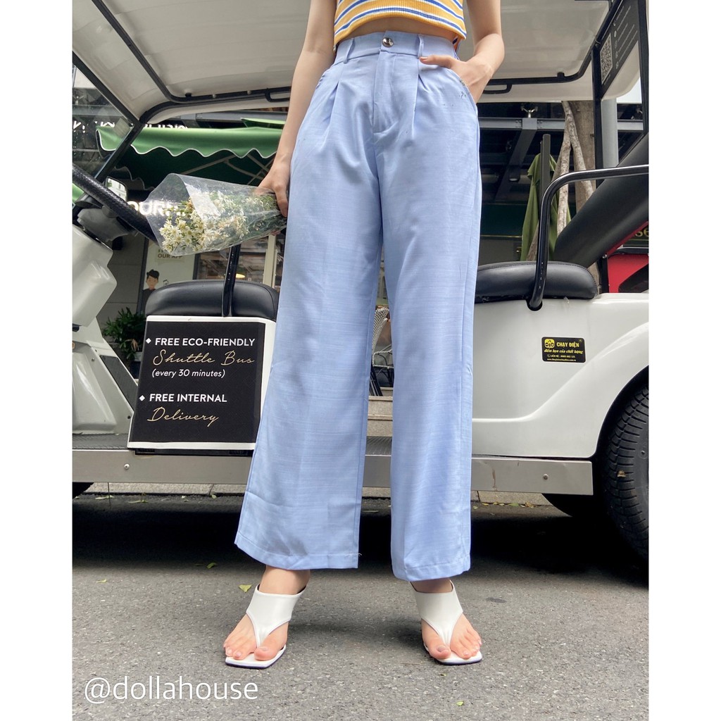 Quần tây ống rộng thời trang Hàn Quốc mẫu 748 | BigBuy360 - bigbuy360.vn