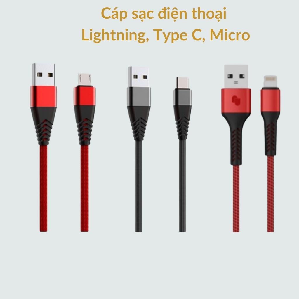 Cáp sạc ĐT Micro,,Type C UMETRAVEL