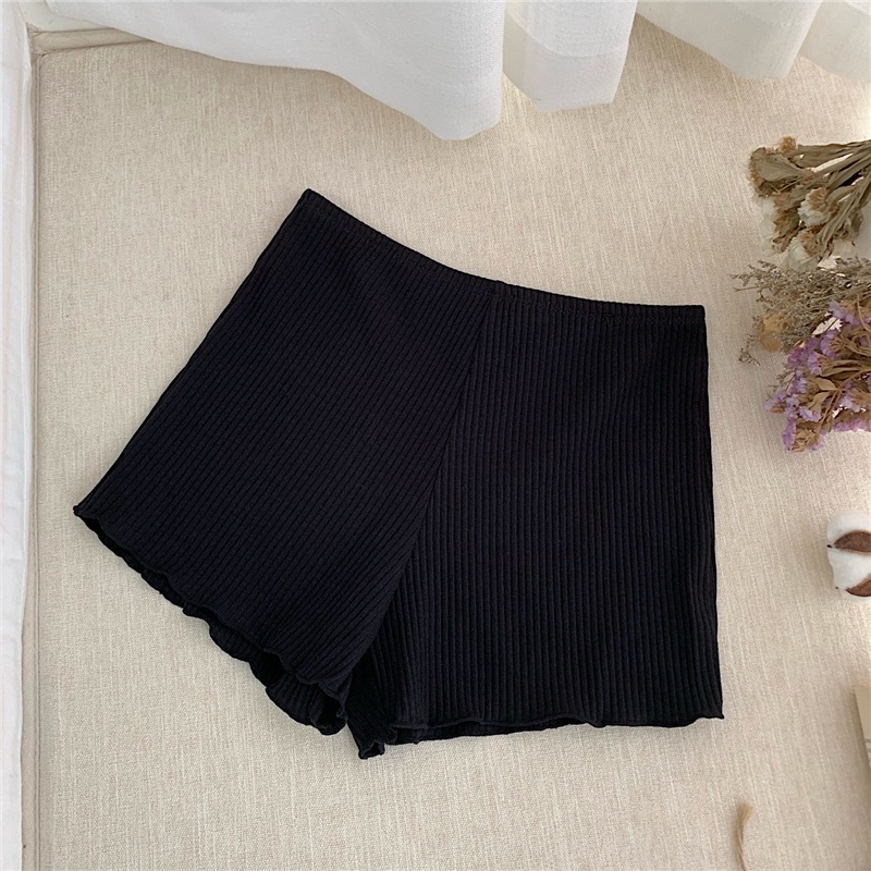 NUZIRO  Quần legging ngắn mặc trong chân váy  chất liệu cotton thoáng mát tùy chọn màu sắc