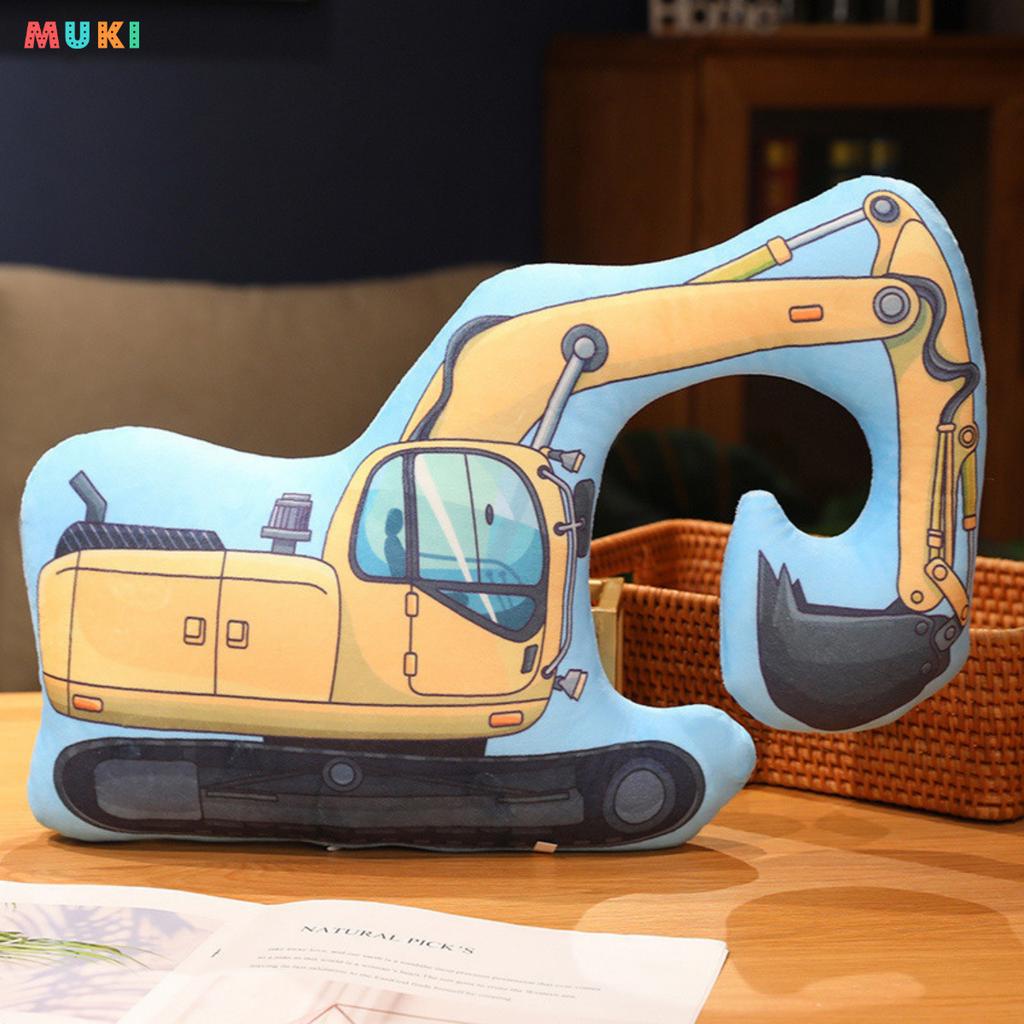 Gối ôm hình phương tiện giao thông 45x30cm cho bé