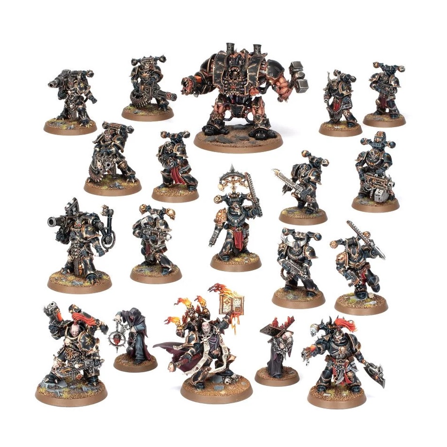 Mô hình nhân vật Warhammer 40k Combat Patrol: Chaos Space Marines
