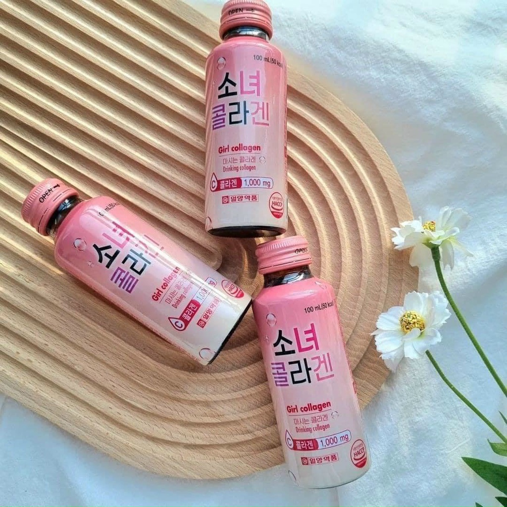 Girl Collagen Hàn Quốc 100ml x 10 lọ Chnh hãng Hapham Cosmetics