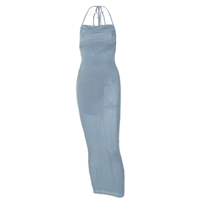 Đầm Maxi Hở Lưng Thanh Lịch Cho Nữ