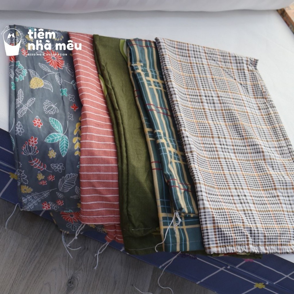 Vỏ Gối Ôm Nhiều Mẫu Giá Rẻ Kích Thước 35x110cm mặc định gửi cùng màu bộ khách đặt