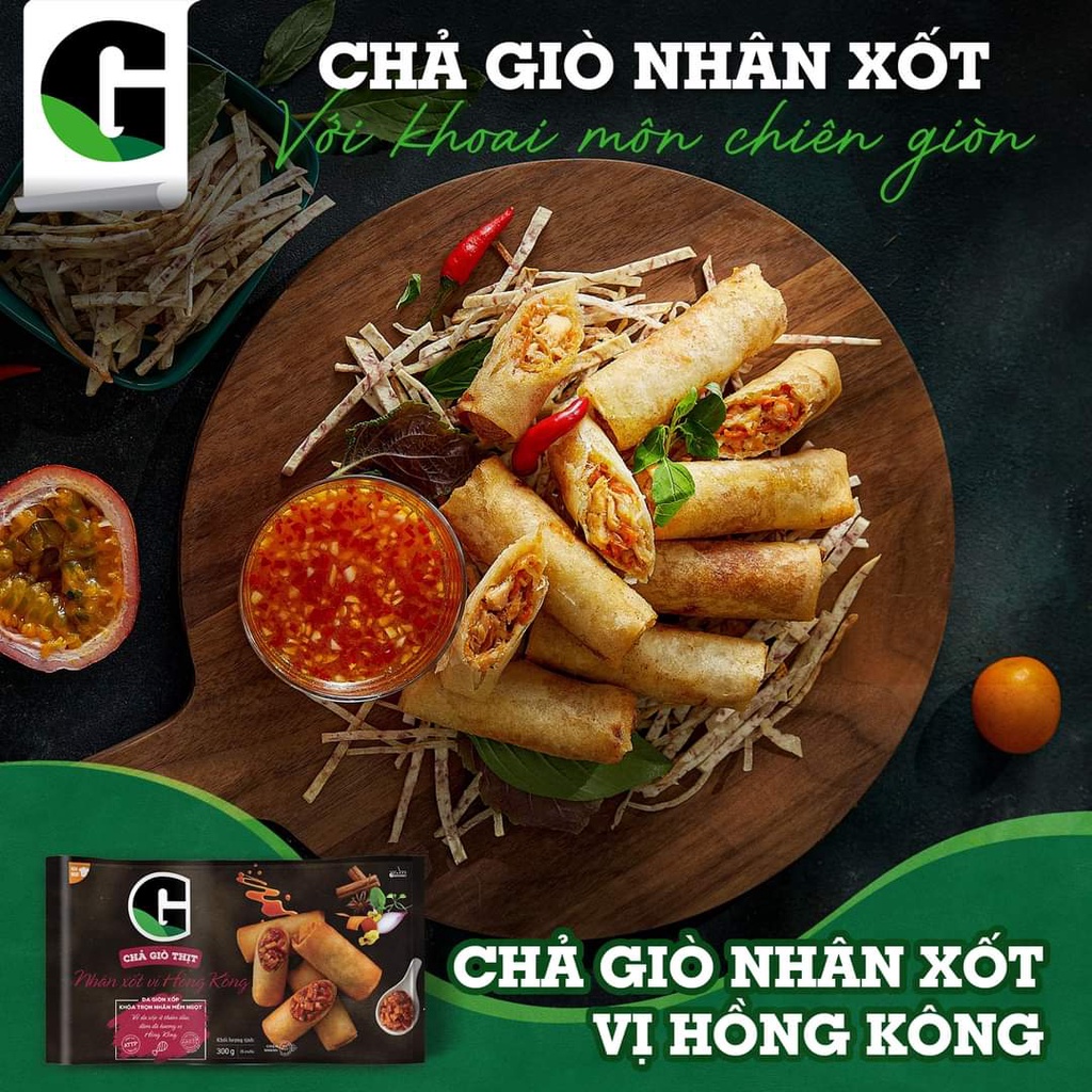 Chả Giò G Kitchen 400g Nhân Thịt Đặc Biệt/ Hải Sản Sốt Phô Mai/ Hồng Kông | BigBuy360 - bigbuy360.vn