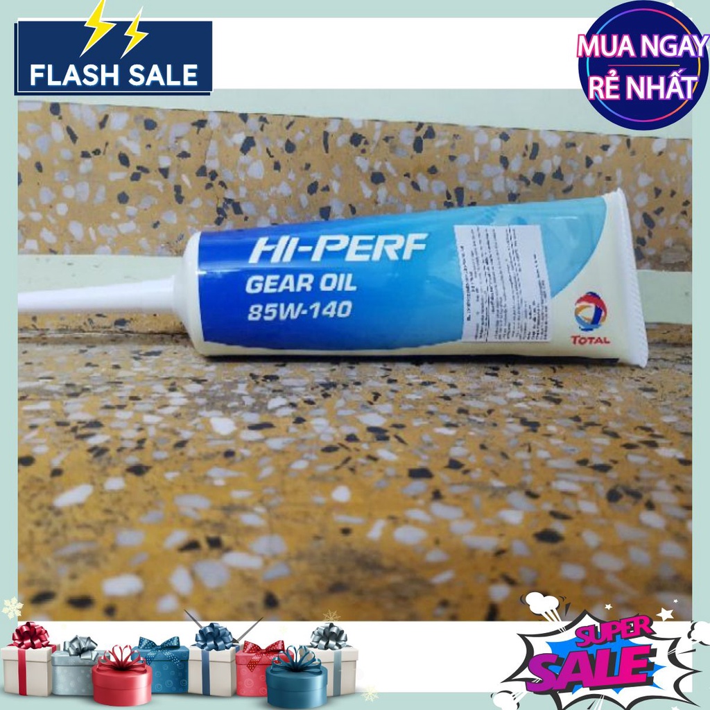 Dầu Total láp 85W140 hộp số xe tay ga HI-PERF Gear Oil chính hãng, mới 100%. Nói không với hàng nhái, hàng trôi nổi