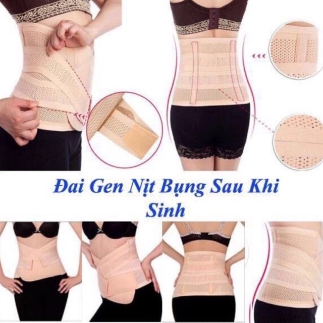 ĐAI NỊT GEN BỤNG SAU SINH