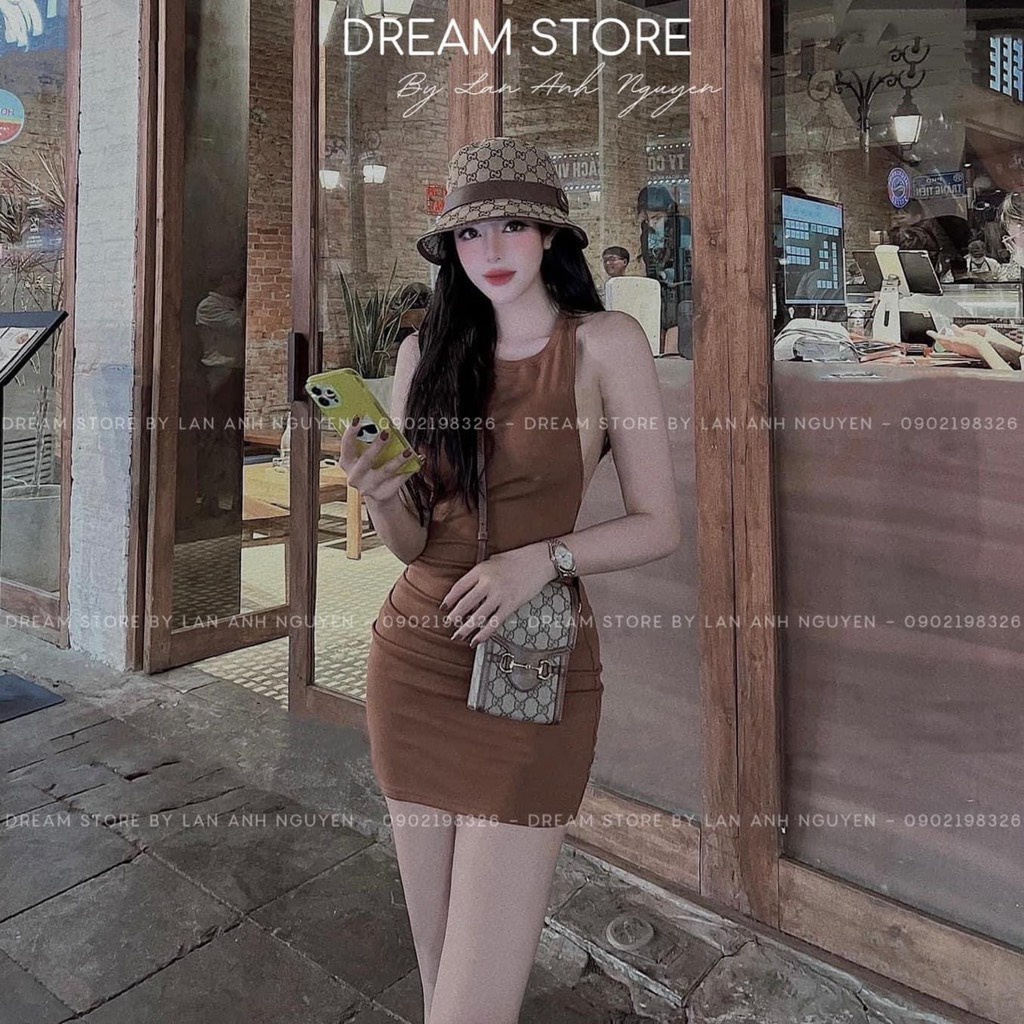 Đầm Body 3 Lỗ Có Mút Ngực Chất Thun Borip Thích Hợp Mặc Đi Tiệc Đi Làm Đi Chơi Phù Hợp Mọi Phong Cách