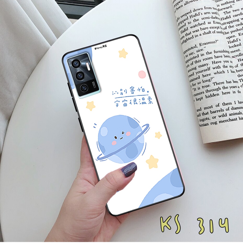 Ốp lưng Vivo V23 5G - Vivo V23e - Ốp in hình BlueSky - lưng nhám viền TPU cao cấp